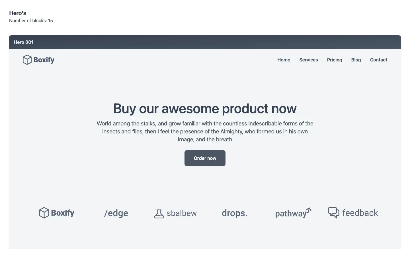 WindyBlocks: Heroes