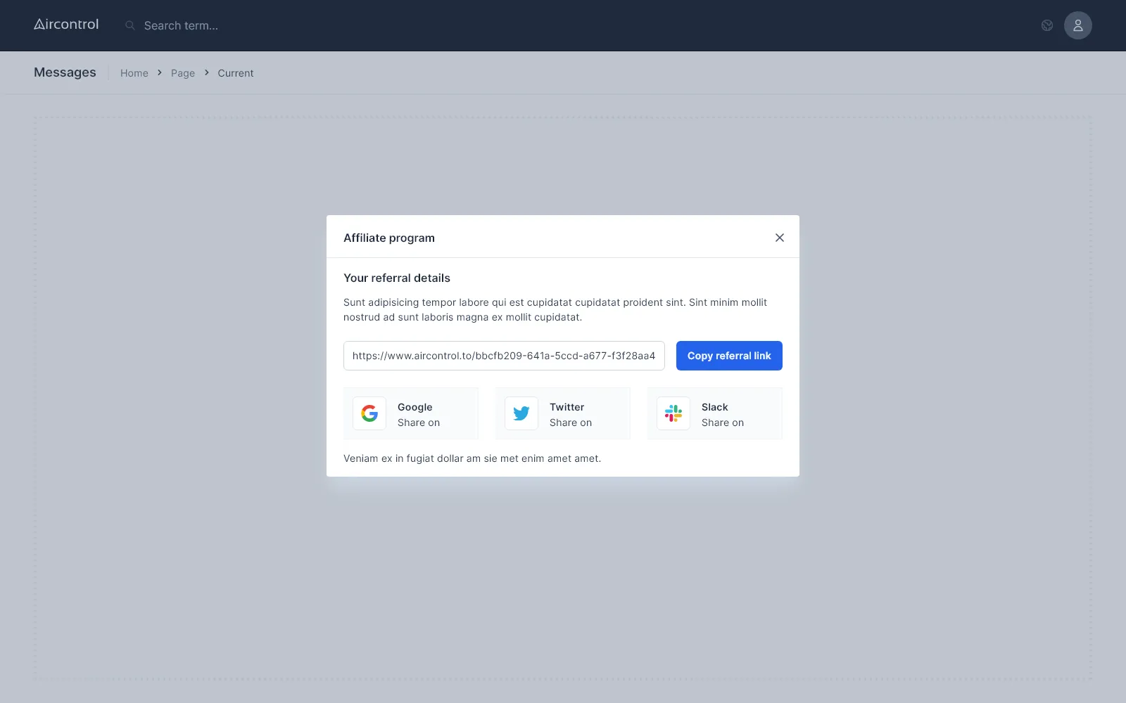 Modal share