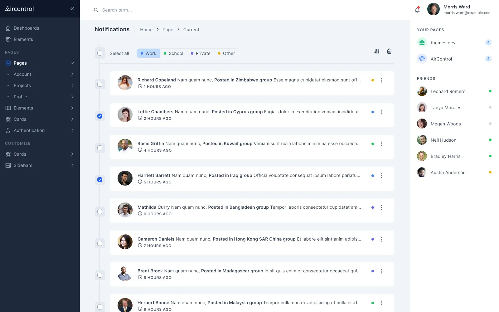 Notifications