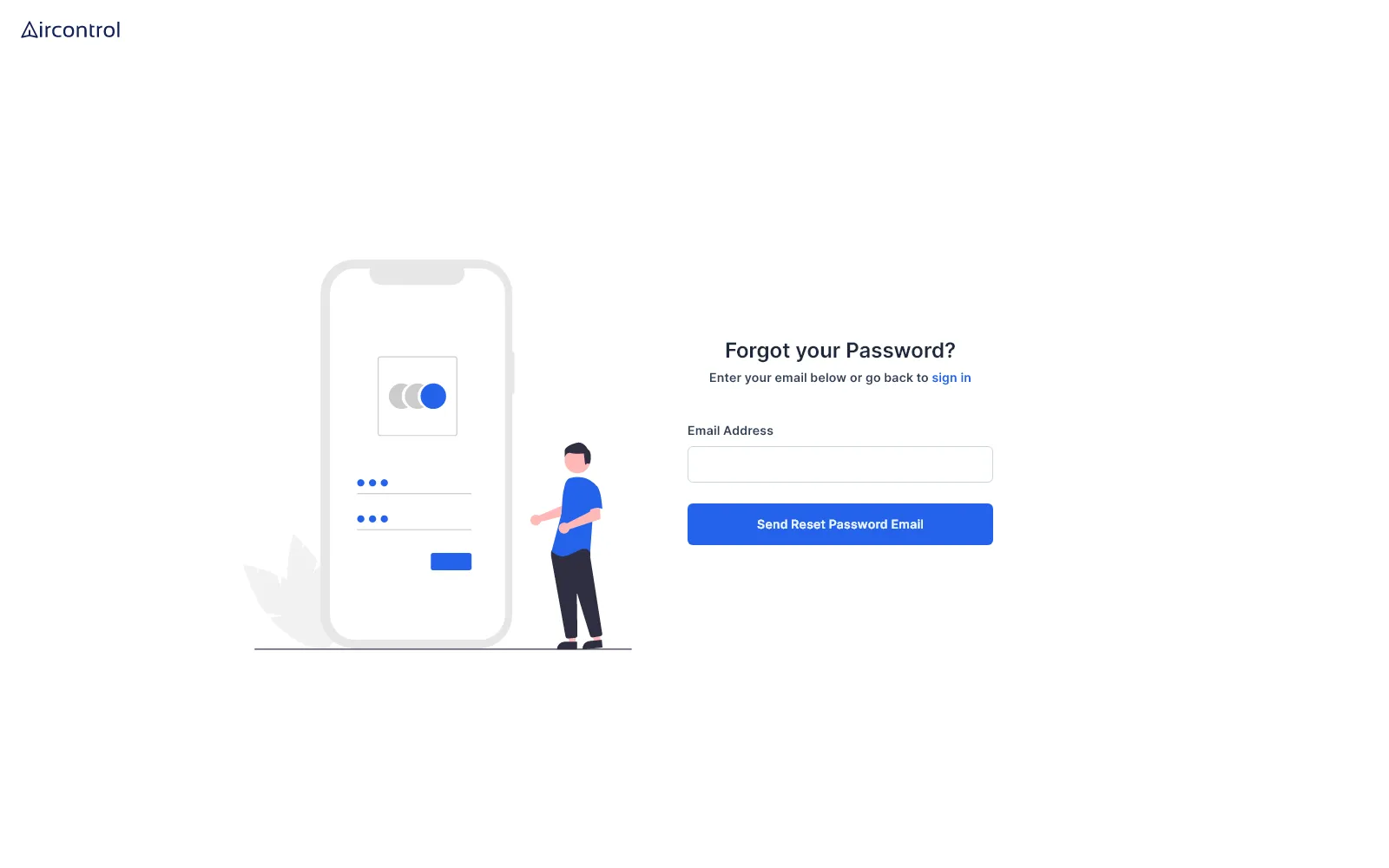 Password forgot image