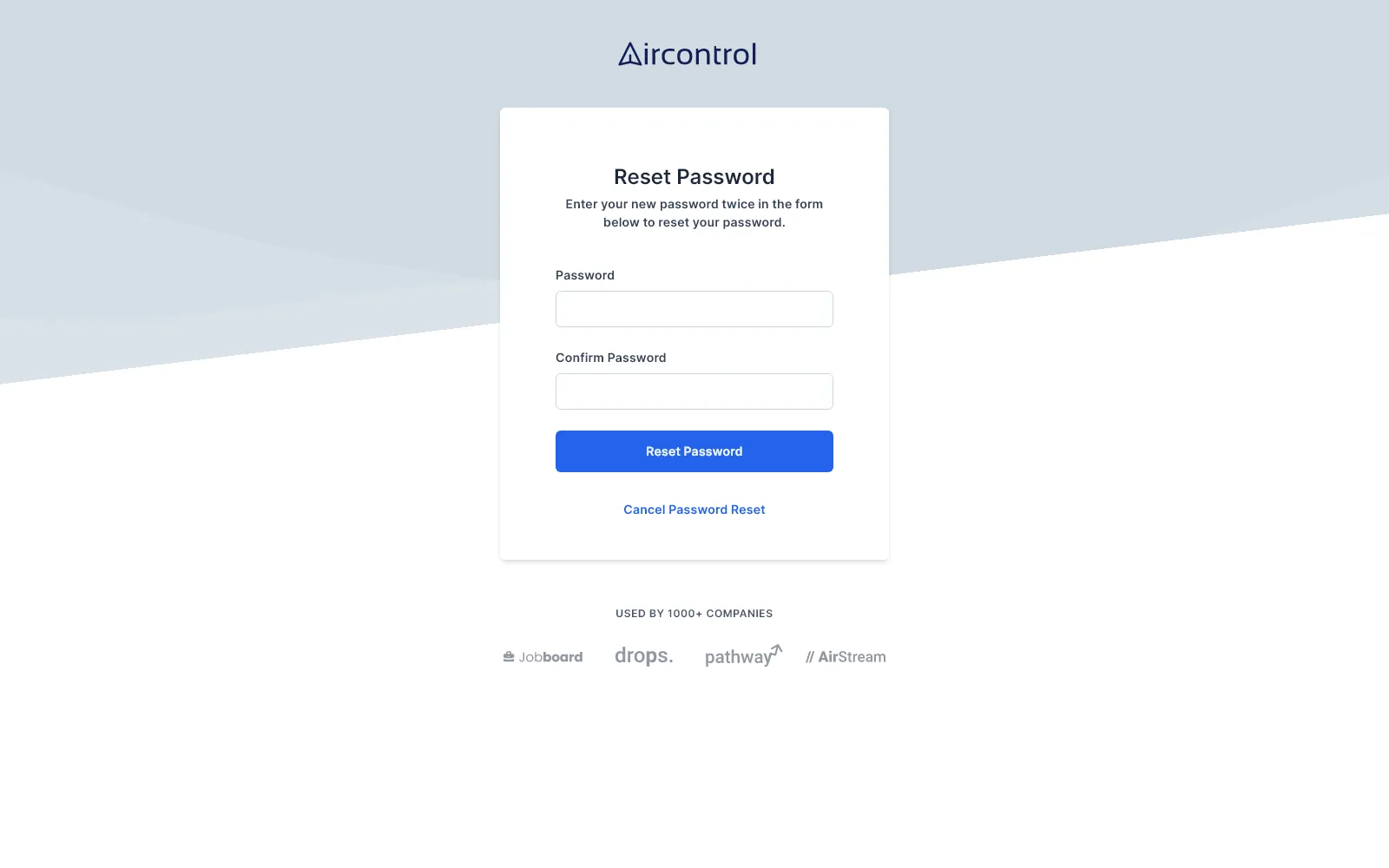 Password reset alternative