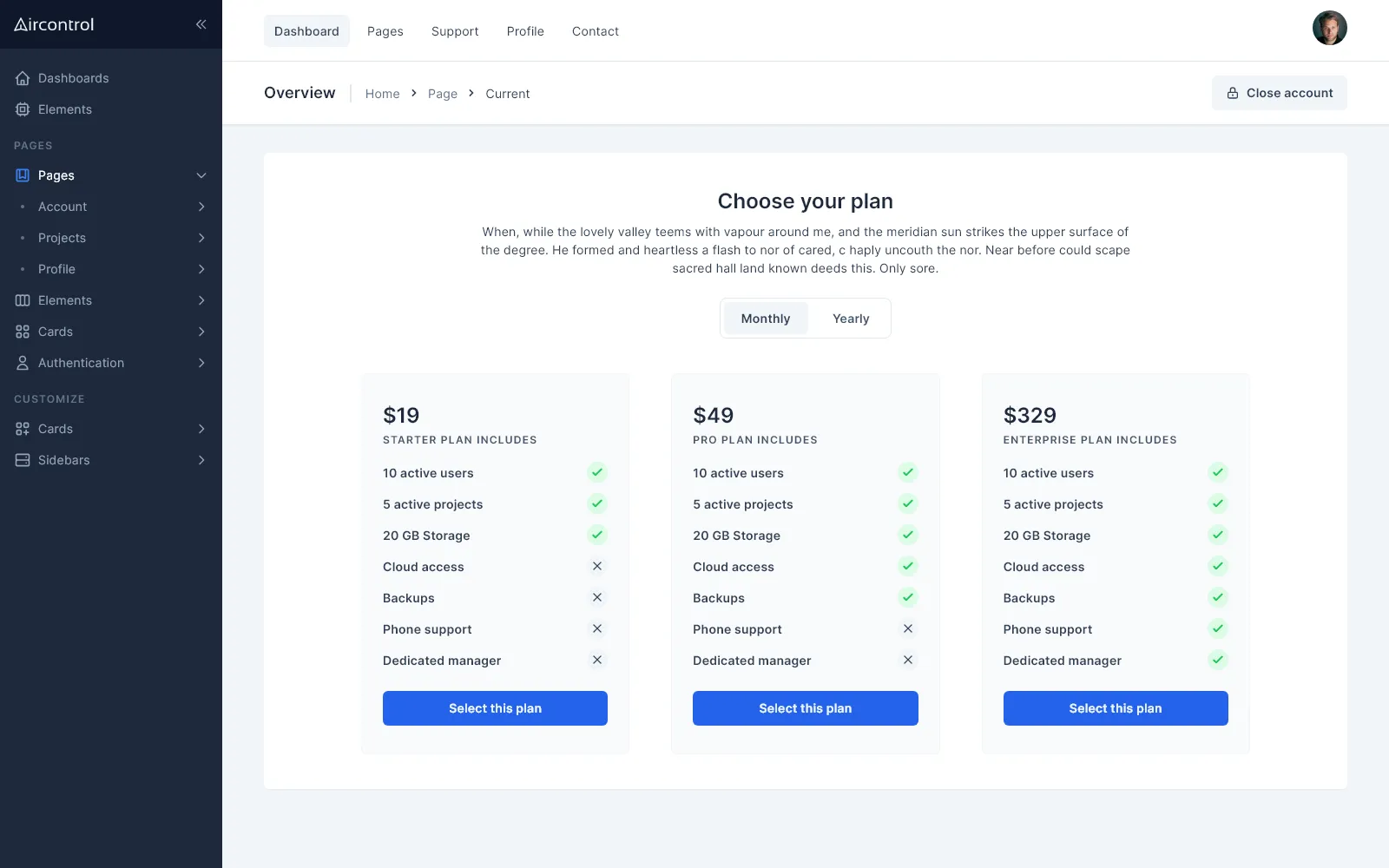 Pricing