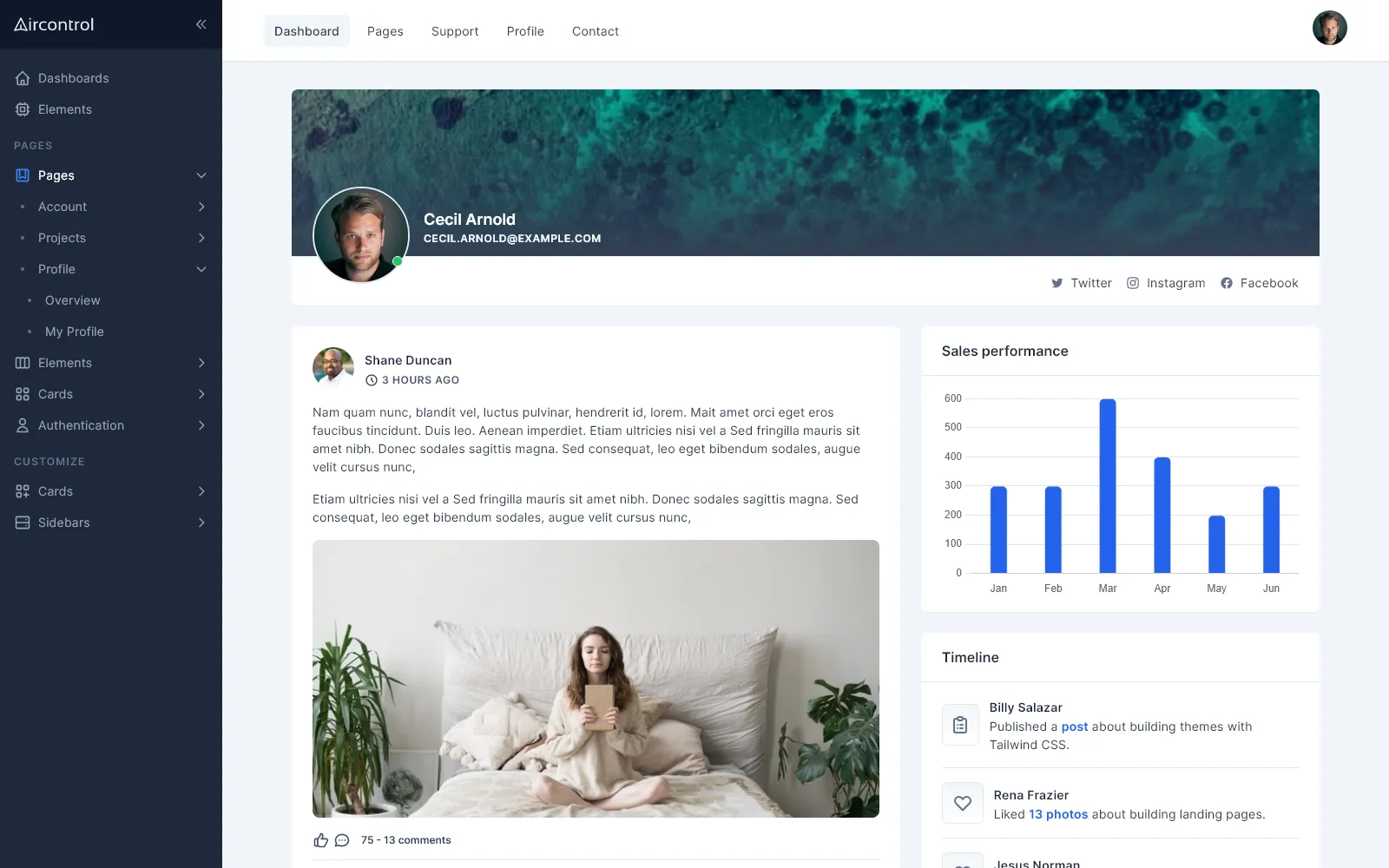 Profile alternative