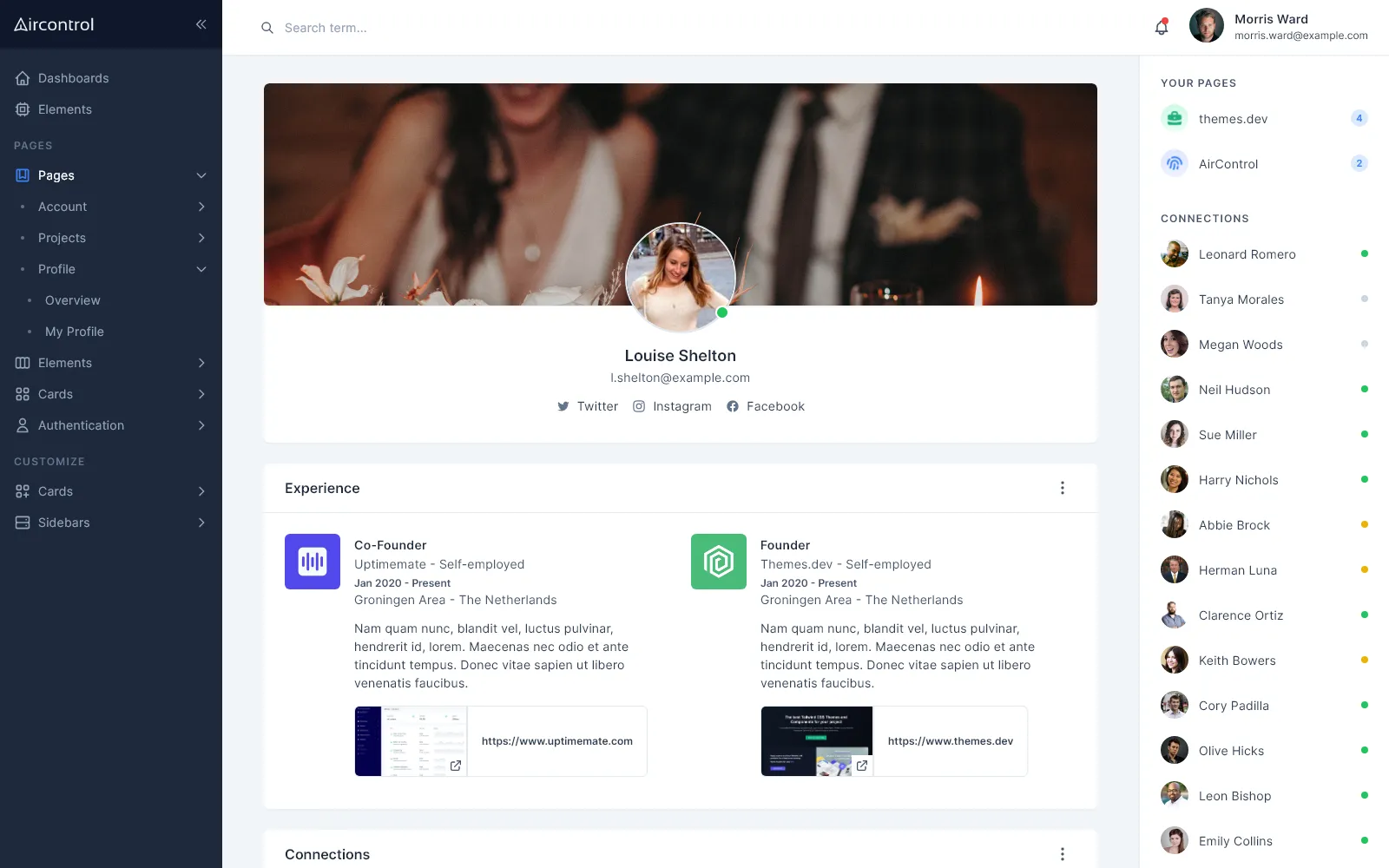 Profile social