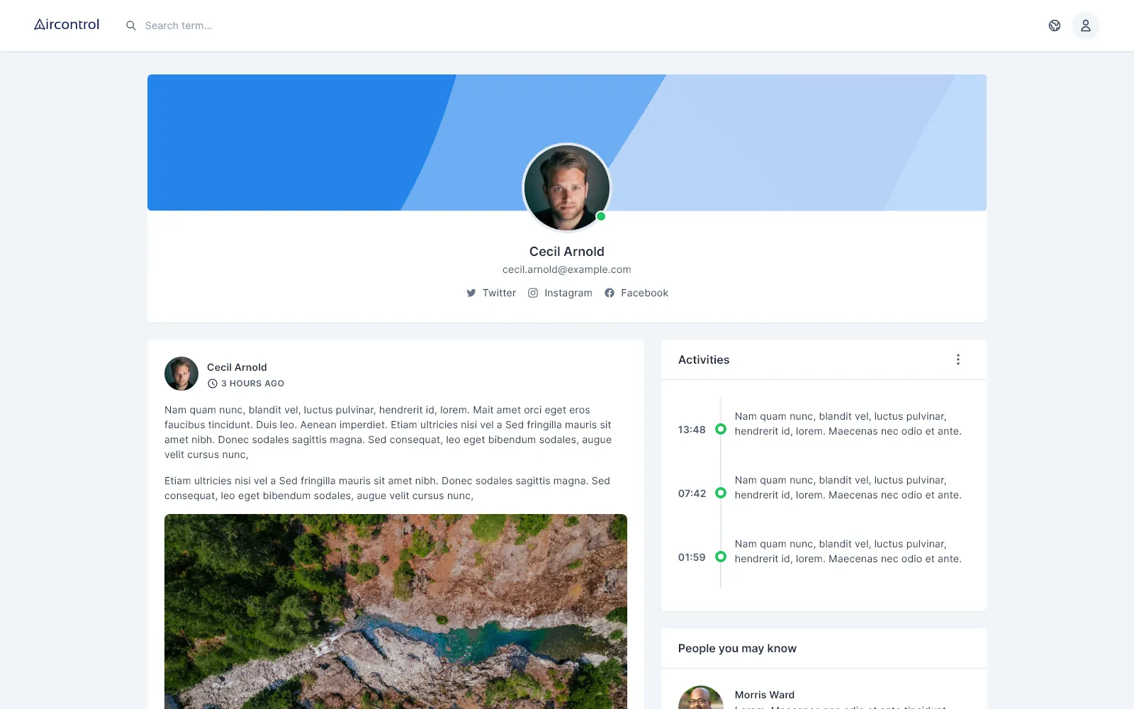 Public profile