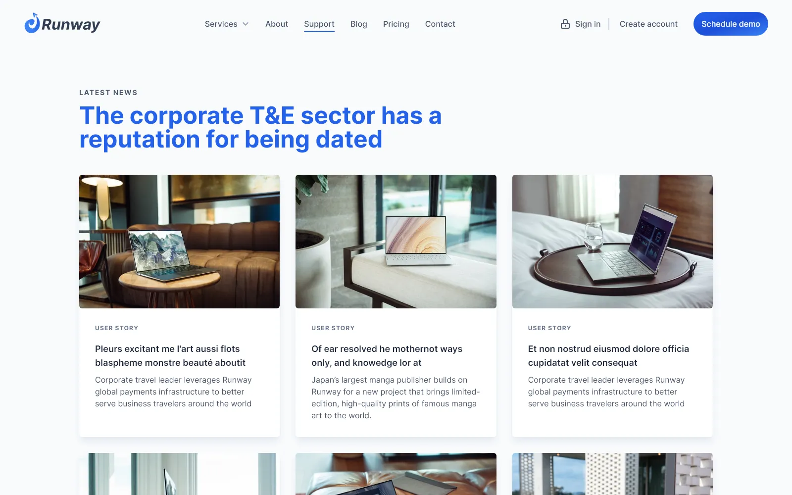 Blog overview